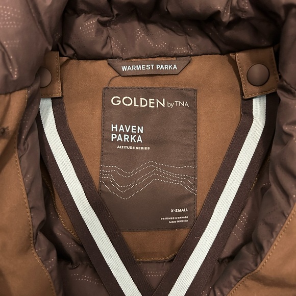 TNA GOLDEN haven parka xs - Picture 2 of 5